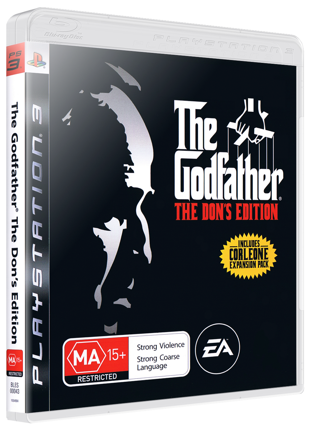 The Godfather: The Don's Edition box art for Playstation 3
